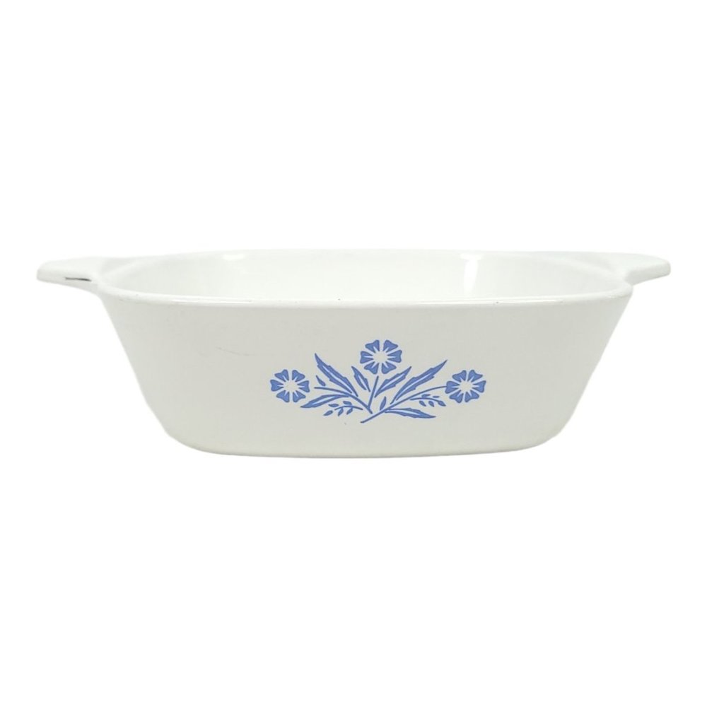 Vintage Corning Ware P-41 Blue Cornflower White Petite Pan 1 3/4 Cup - Picture 6 of 11